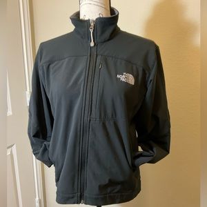 The North Face Womens Black Long Sleeve Zipped Pockets Full-Zip Jacket Size M